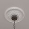 Ekena Millwork Palmetto Ceiling Medallion (Fits Canopies up to 4 7/8"), 12 1/8"OD x 3 1/2"ID x 1"P, Primed White CM12PM - alternate 7